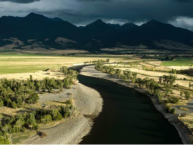 "Upper Yellowstone River" is one of six films produced as part of the Life in the Land series