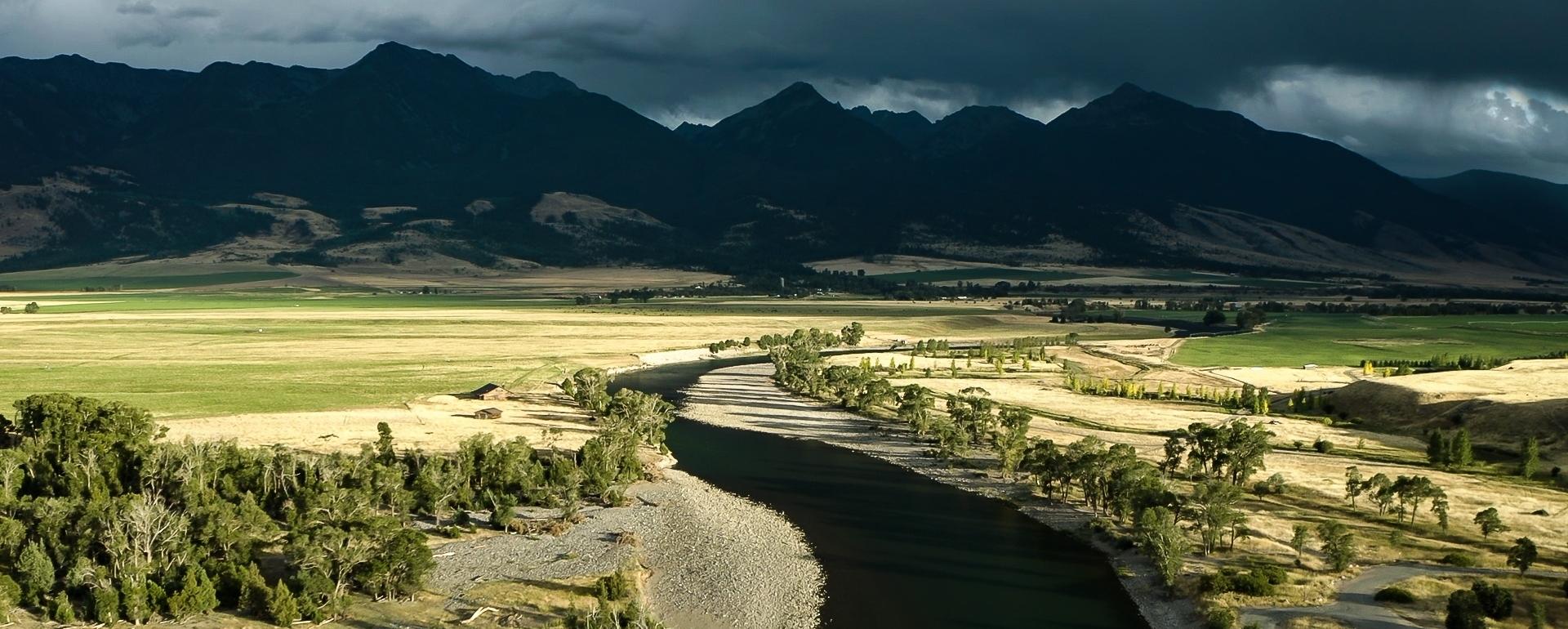 "Upper Yellowstone River" is one of six films produced as part of the Life in the Land series