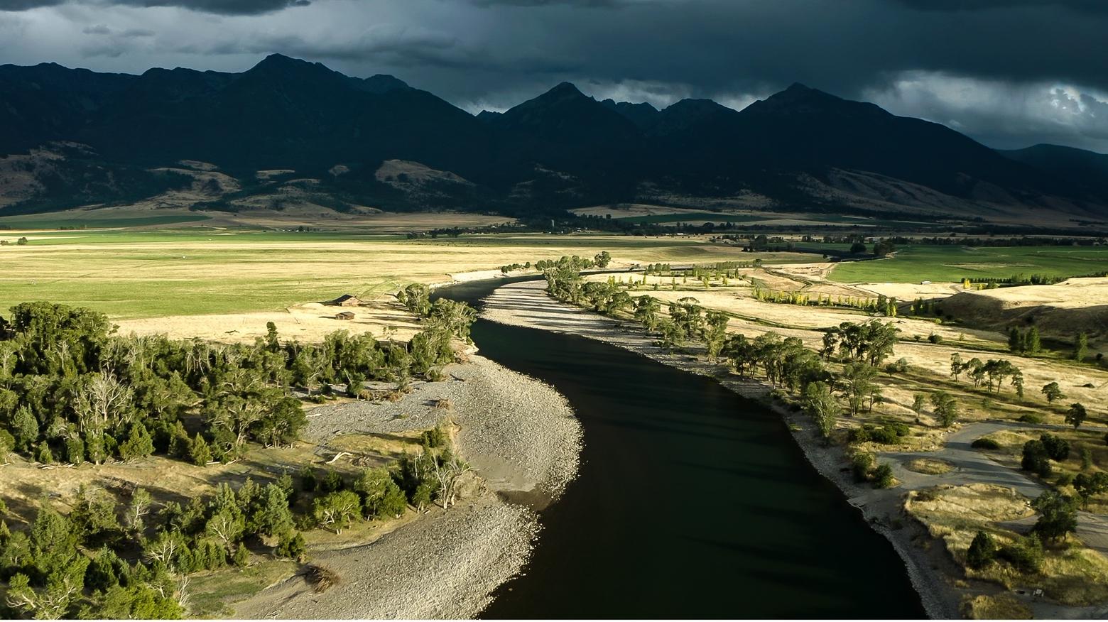 A still image from "Upper Yellowstone River," one of six films produced as part of the Life in the Land series. "Upper Yellowstone" focuses on pressures facing Paradise Valley, including growth, increased recreation and the historic 2022 flooding event. Photo courtesy Lara Tomov