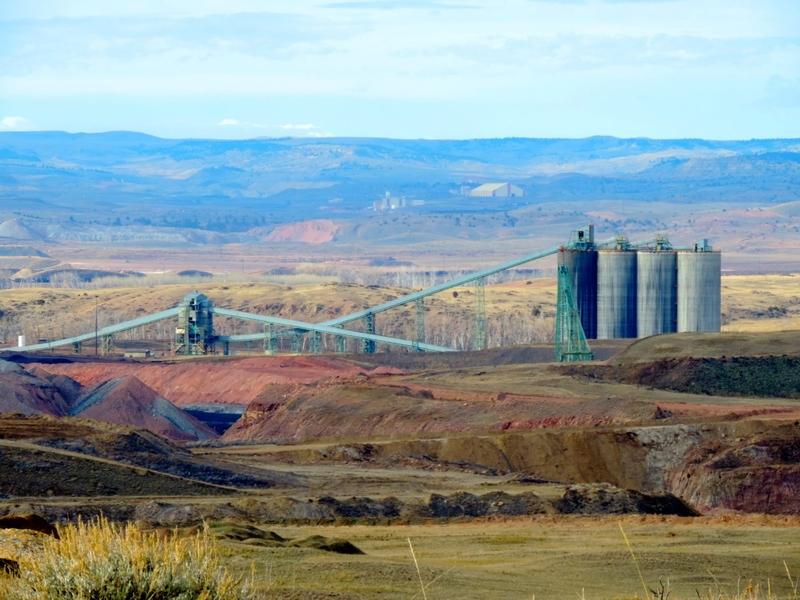 The Spring Creek coal mine complex in Decker, Montana