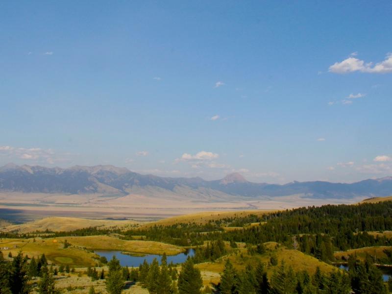 Axolotl Lakes southwest of Ennis, Montana, in the foothills of the Gravelly Range