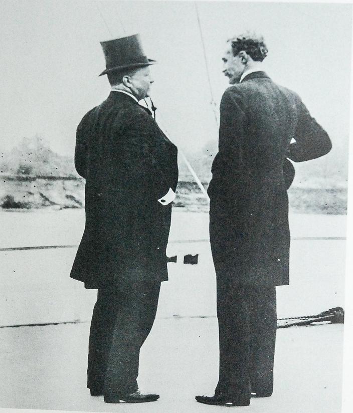 President Theodore Roosevelt and Gifford Pinchot, 1907. Photo courtesy U.S. Forest Service, Library of Congress.