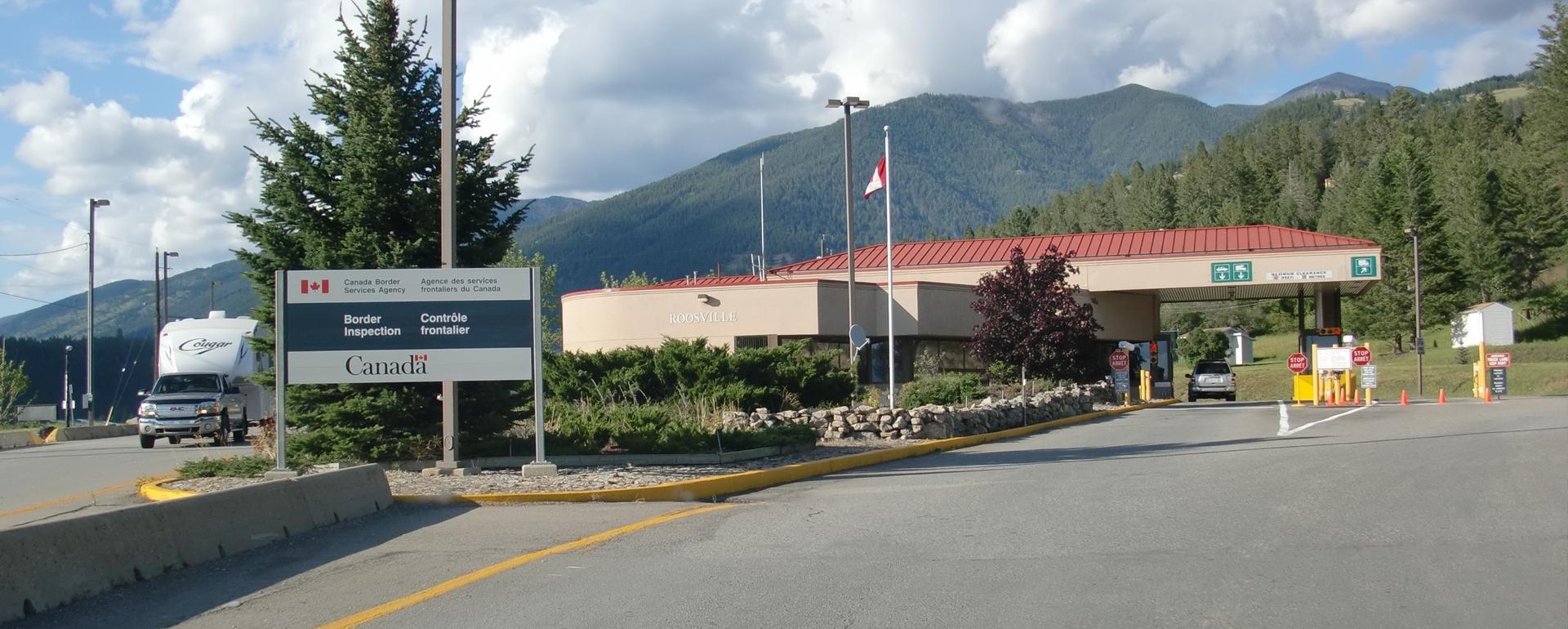 February-April traffic through the U.S.-Canada port of entry at Roosville is down 22 percent over the same time last year